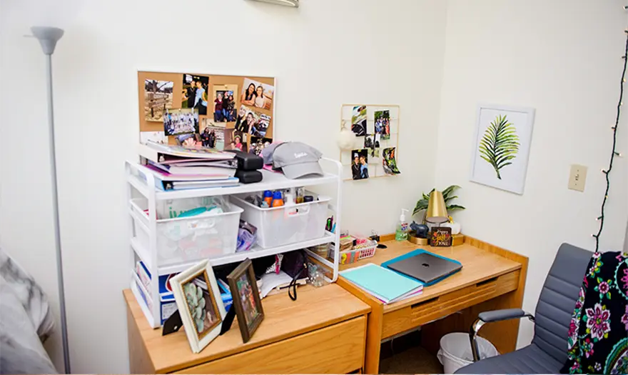 Blount hall decorated desk