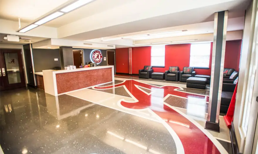 Bryant hall main lobby area