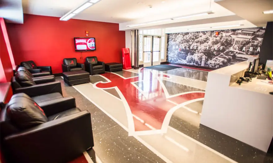 Bryant hall main lobby area