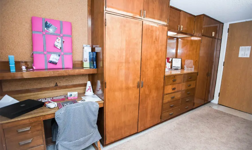 Mary Burke Hall bedroom