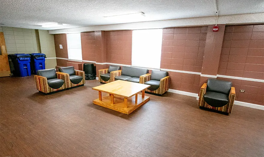 Mary Burke Hall floor common space