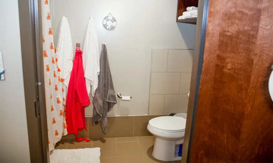 John England Jr Hall bathroom