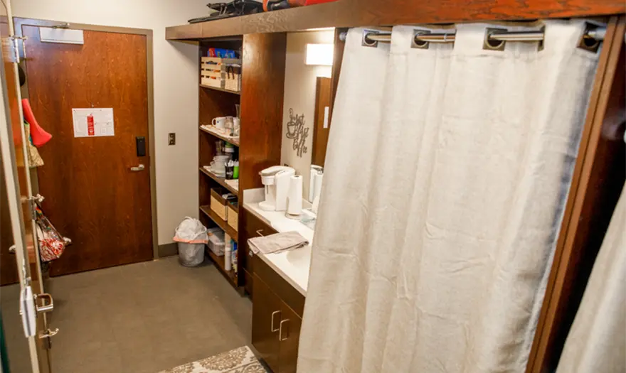 John England Jr Hall closet