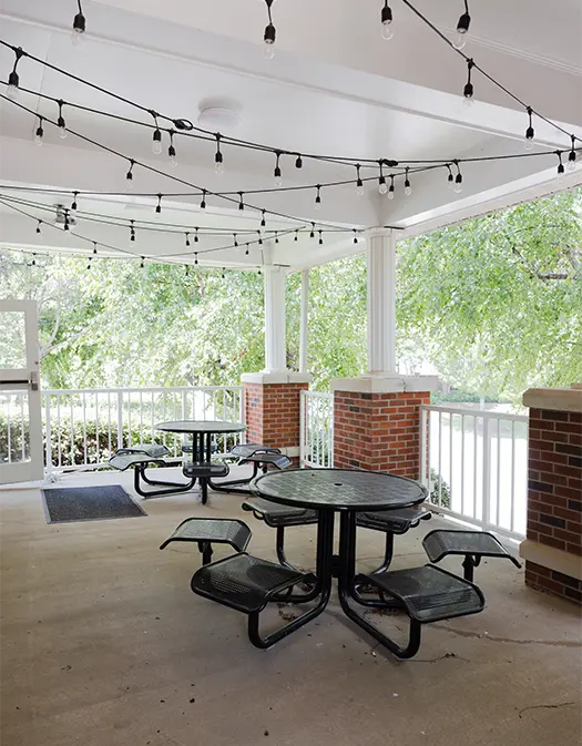 Highlands Commons back porch