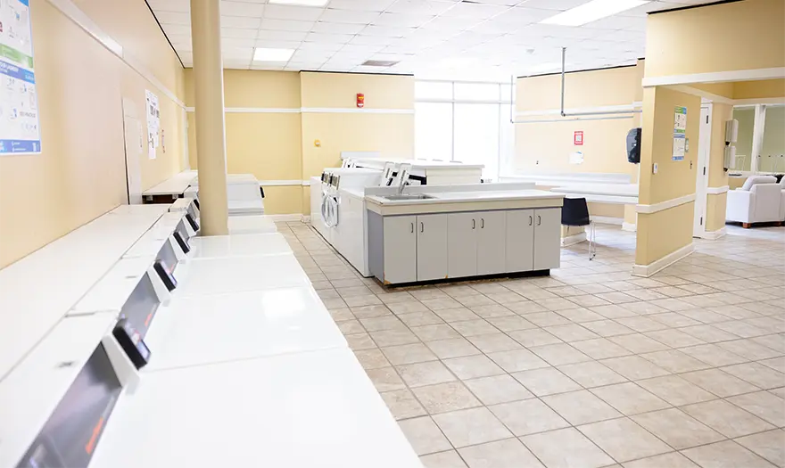 Parham 1st floor laundry room