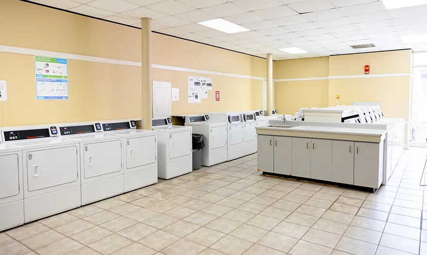 Parham 1st floor laundry room