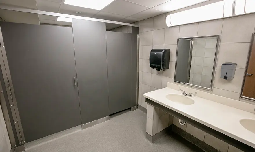 Paty hall community bathroom