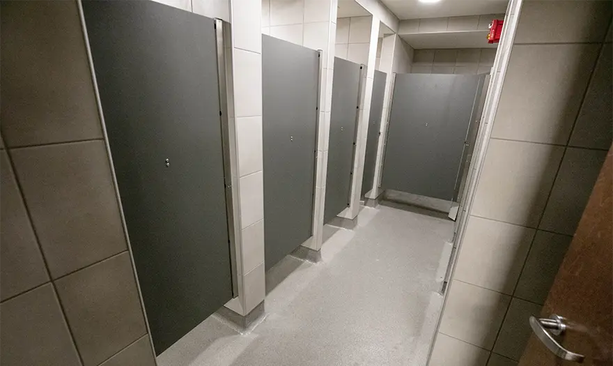 Paty Hall community showers