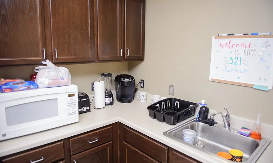 Presidential Village I suite kitchen