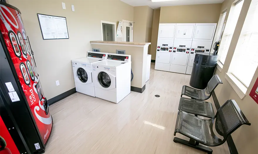 Ridgecrest East or West laundry room