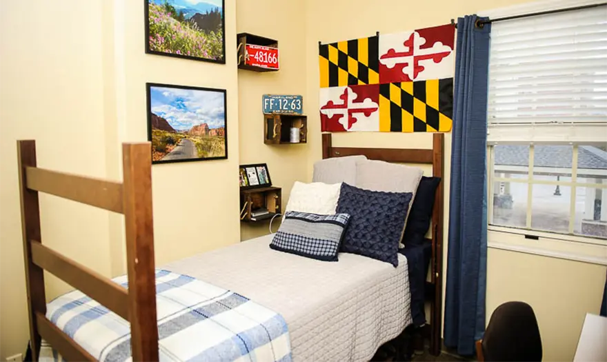 Decorated bedroom in Ridgecrest South